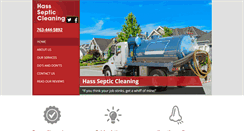 Desktop Screenshot of hasssepticcleaning.com